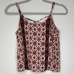 Forever 21 Spaghetti Strap Boho Top Small